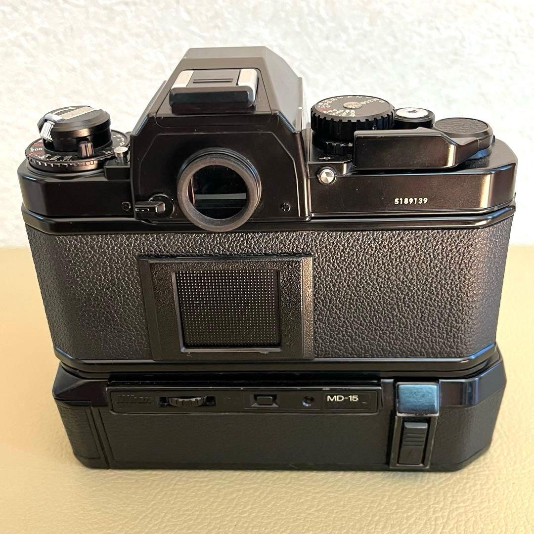 Nikon ニコン　FA ブラック＋Ai-s 50mm f/1.4＋MD-15