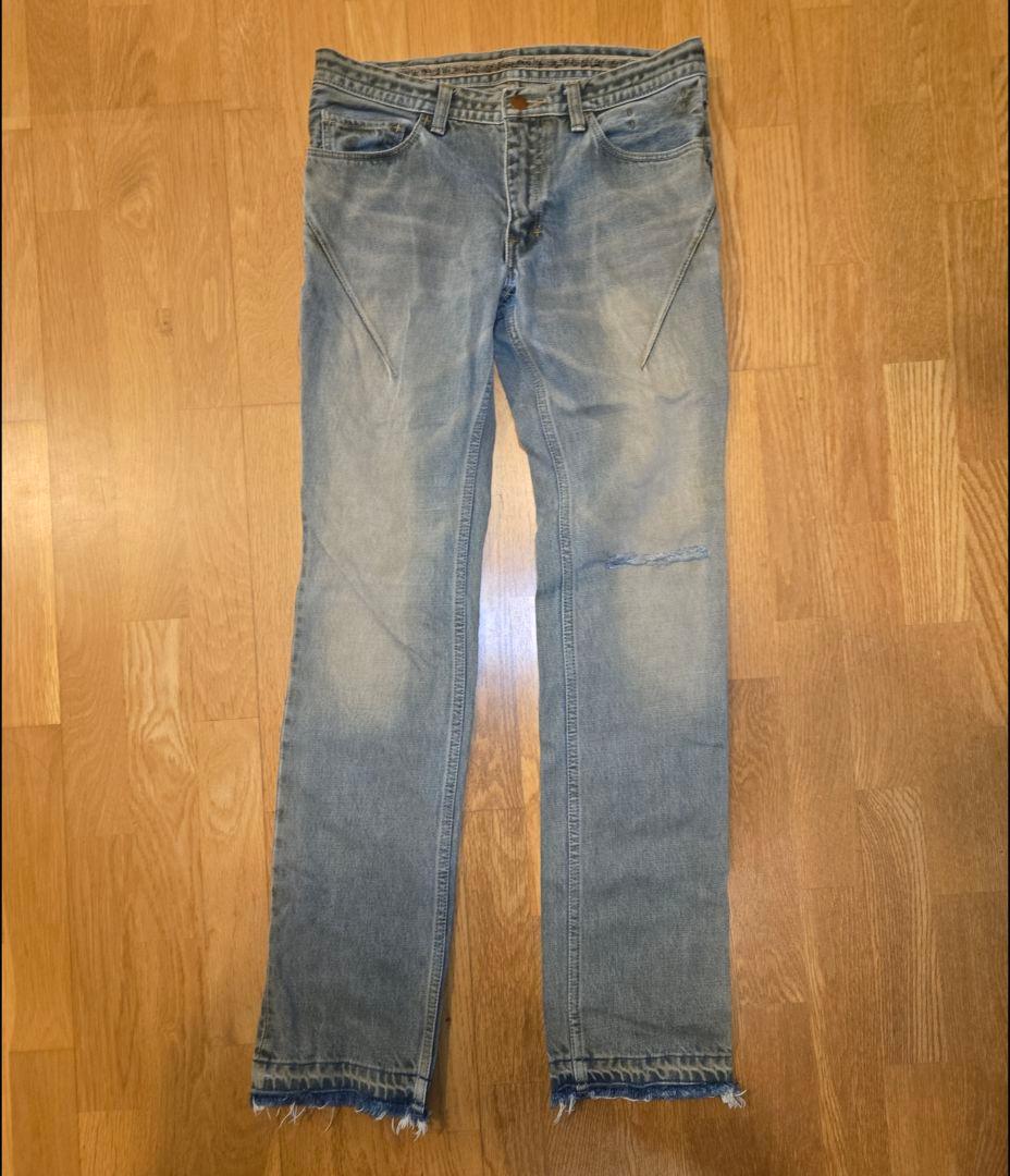 ナンバーナイン⭐07About期ダメージ加工デニム2本セット⭐宮下期ソロイスト