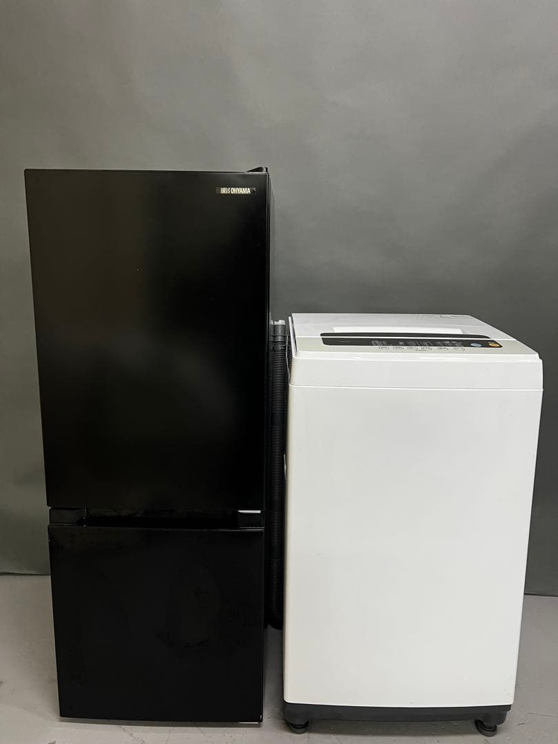 アイリスオーヤマ 冷蔵庫　洗濯機　2点セット売り　国内製　保証込み　高年式