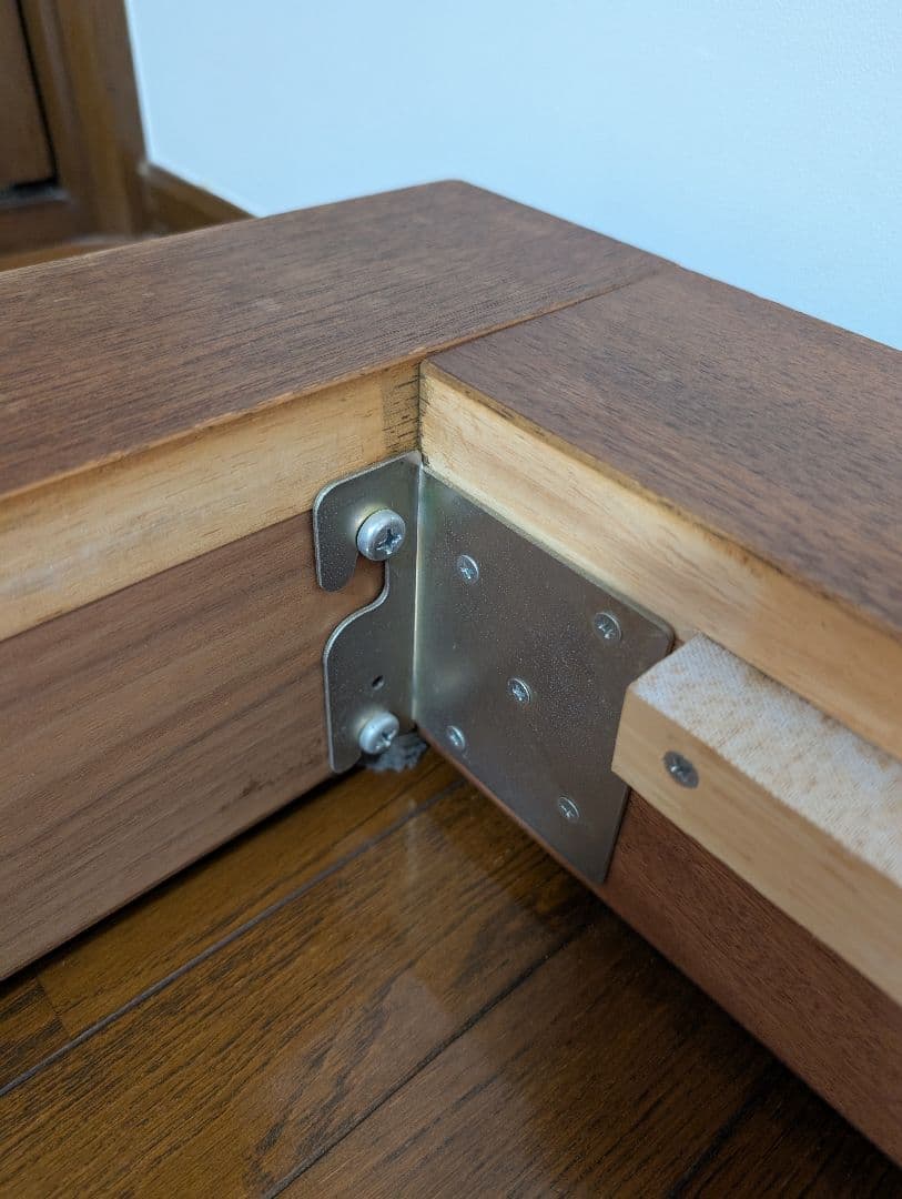 【美品】アクタスFBロータイプベッド フレームウォールナット クイーンサイズ