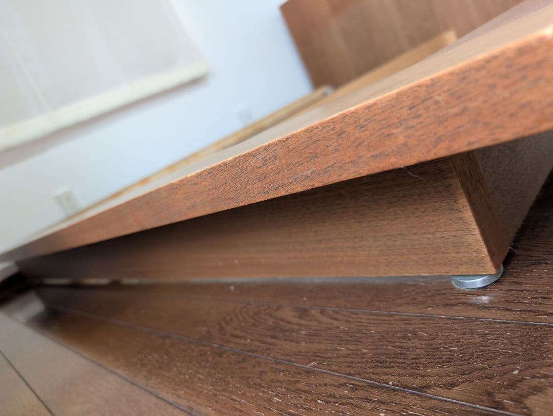 【美品】アクタスFBロータイプベッド フレームウォールナット クイーンサイズ