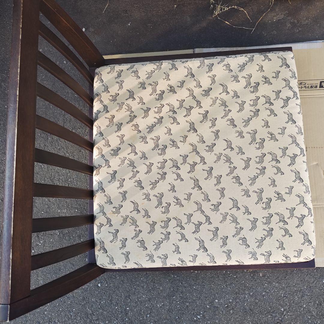 昭和レトロ　カリモクkarimoku　高級折りたたみソファ　座椅子　当時物