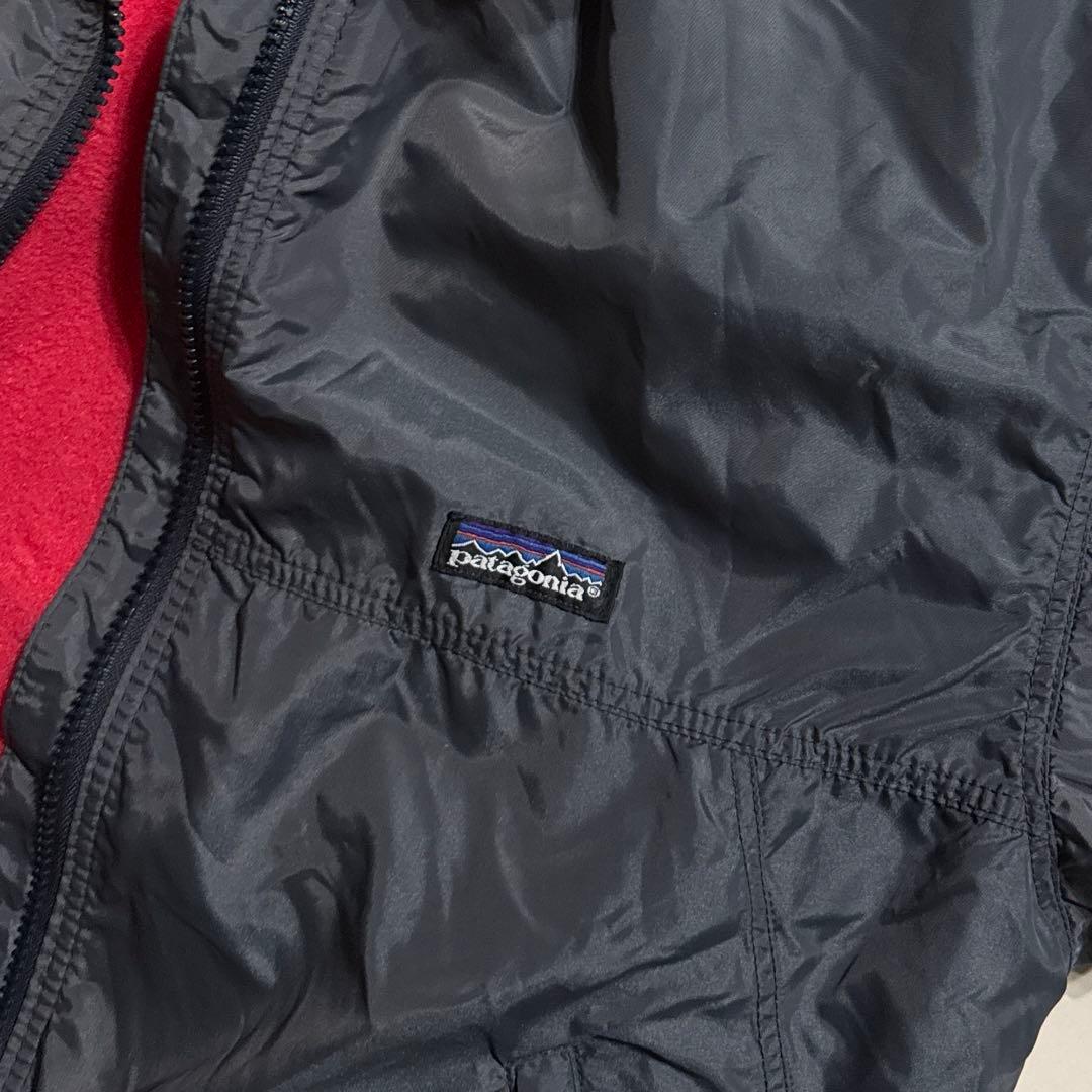1990年 USA製 Patagonia シェルドシンチラ グレー ミディアム
