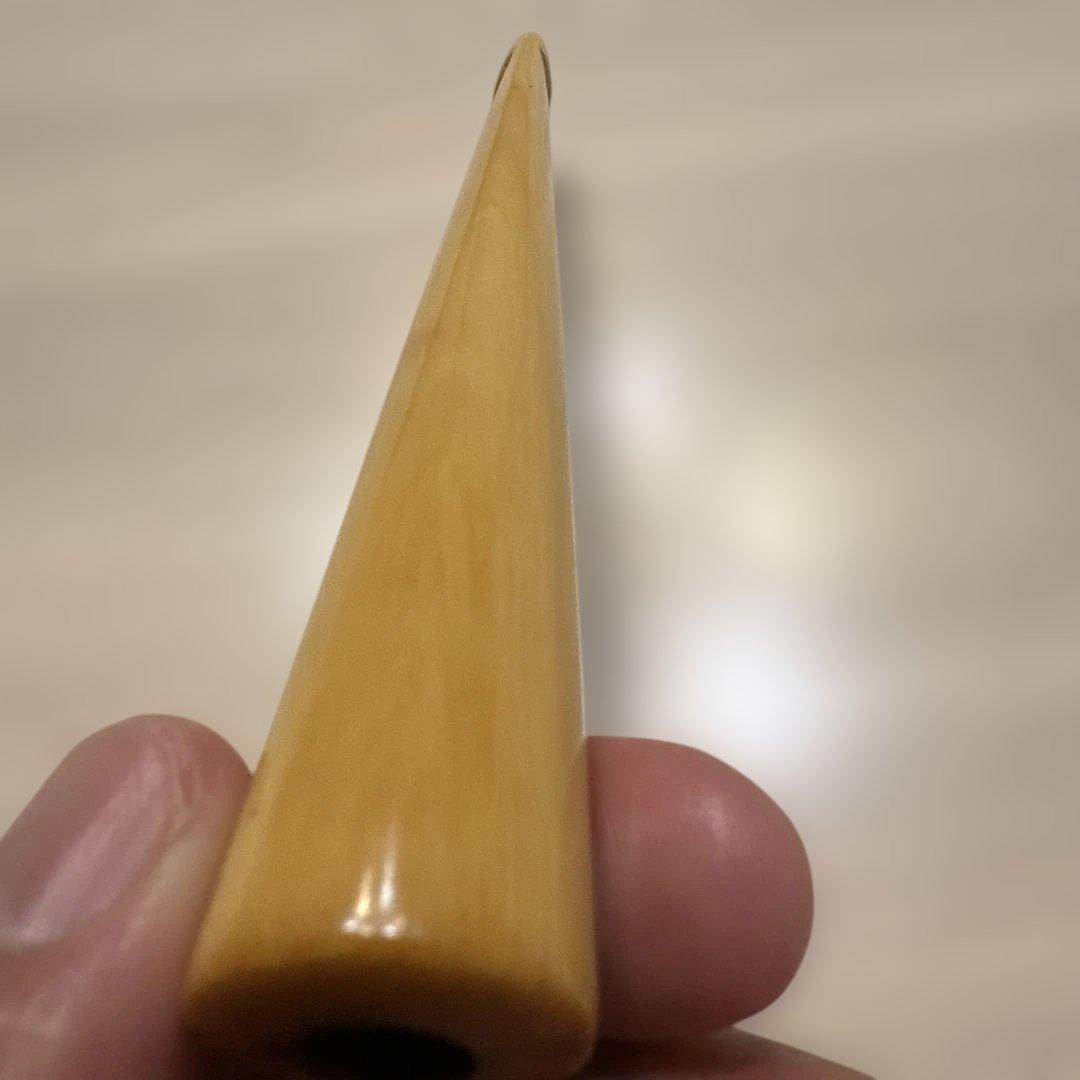 ぞうげ風　時代物　煙管 パイプ　大型　天然素材　喫煙具　昭和レトロ