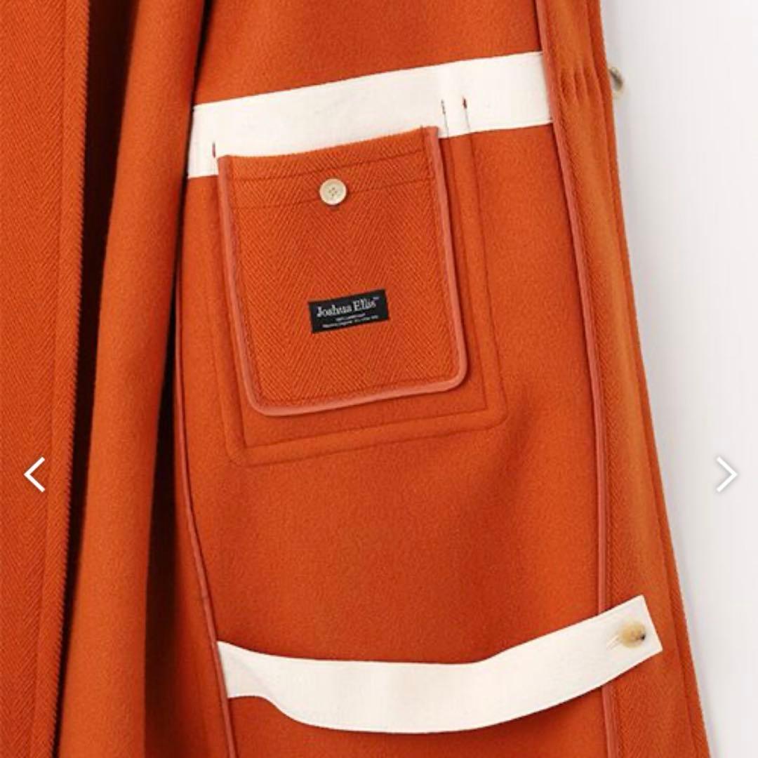 HUM VENT ダッフルコート Size3 オレンジ Joshua Ellis