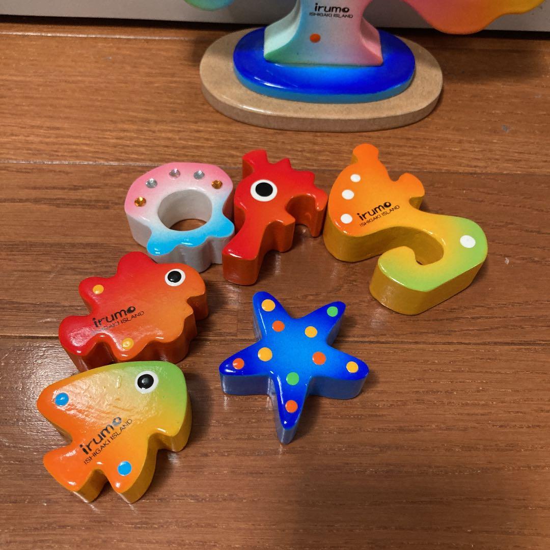 南の島のどうぶつ工房イルモ　コーラルツリー　石垣島　木製パズル　積み木