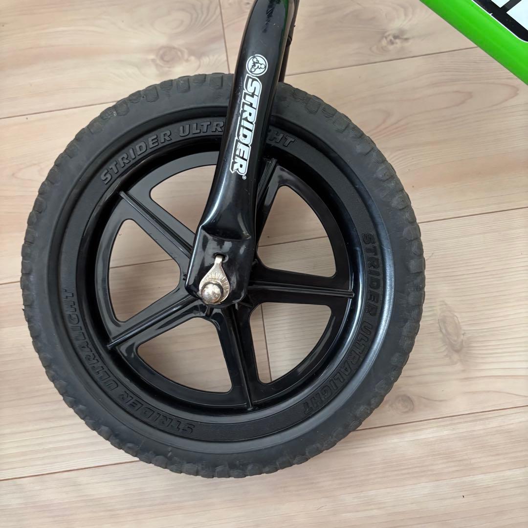 STRIDER バランスバイク グリーン　スポーツ