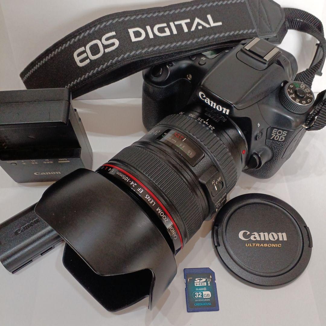 CanonEOS70D デジタル一眼レフ+レンズセット