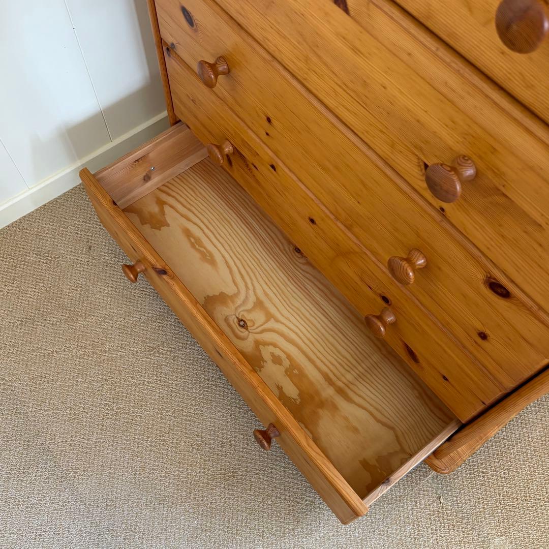 hadun　パイン無垢材 チェスト