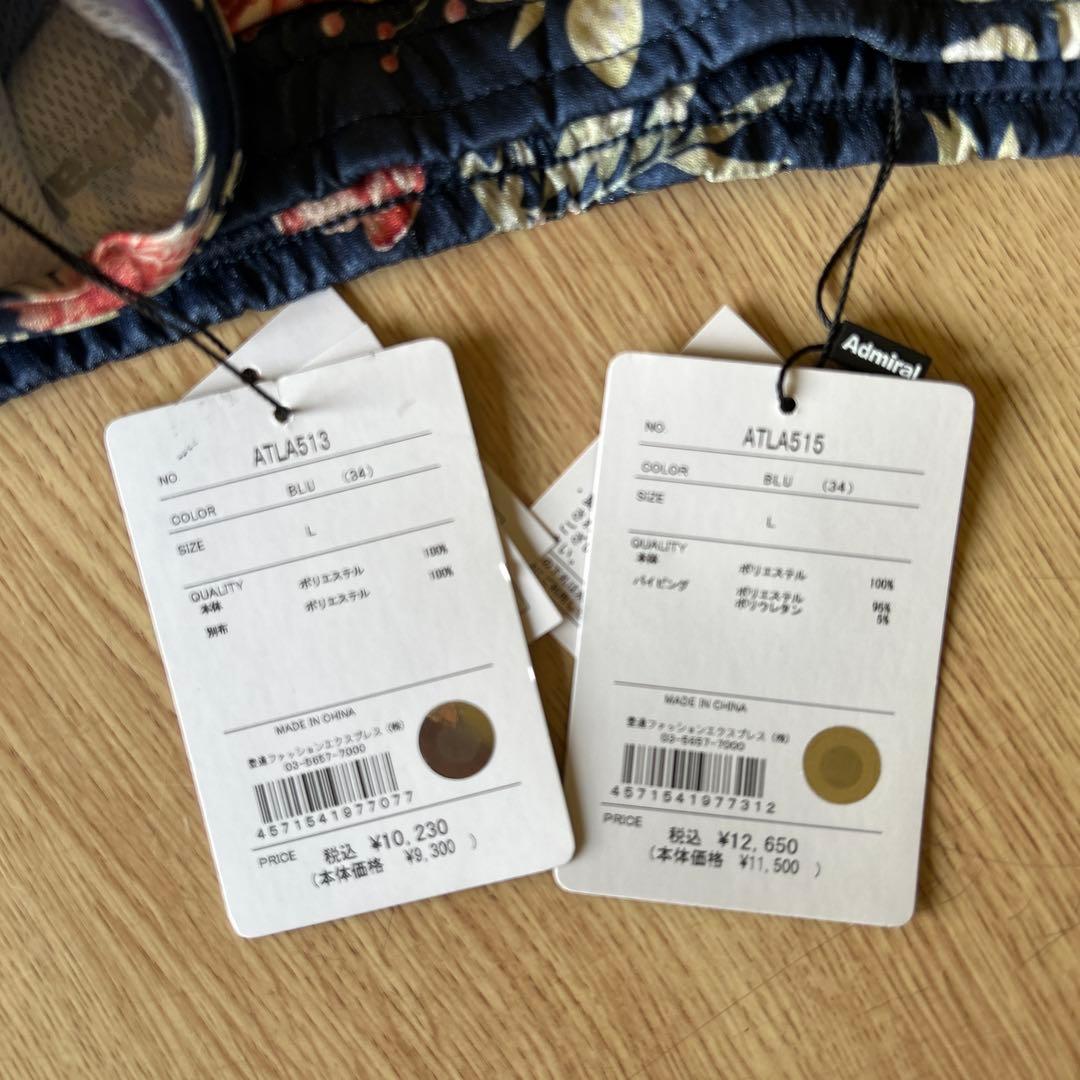 カネ様　レディーステニスウエア ゲームシャツスコートセットアップ　L