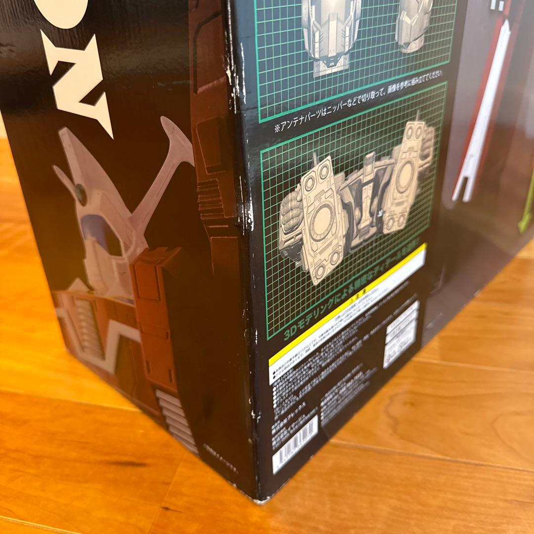 伝説巨神イデオン ジャンボソフビ フィギュア 本体美品 箱ダメージあり