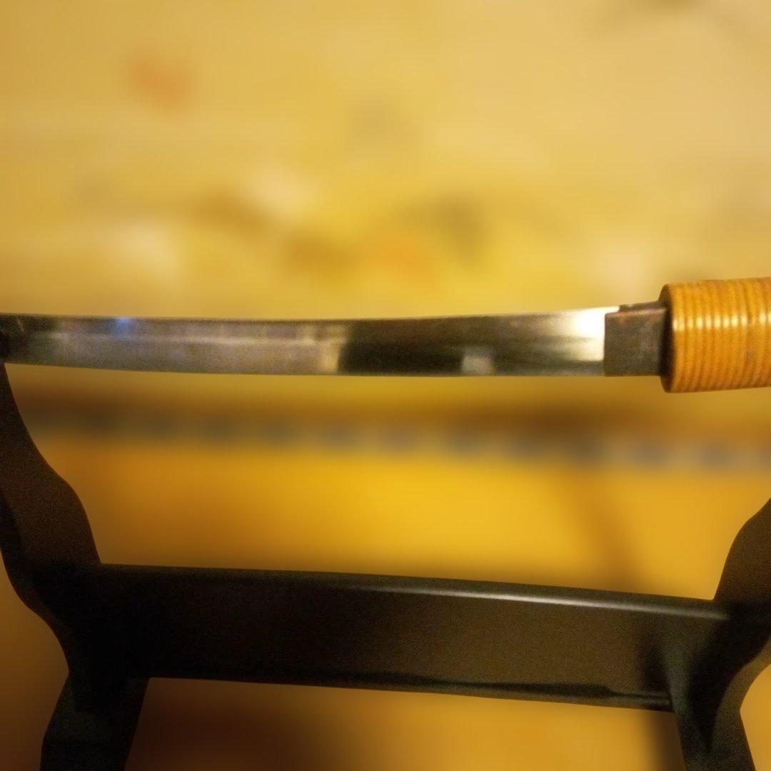 模造刀　丸茶竹鞘　仕込み刀