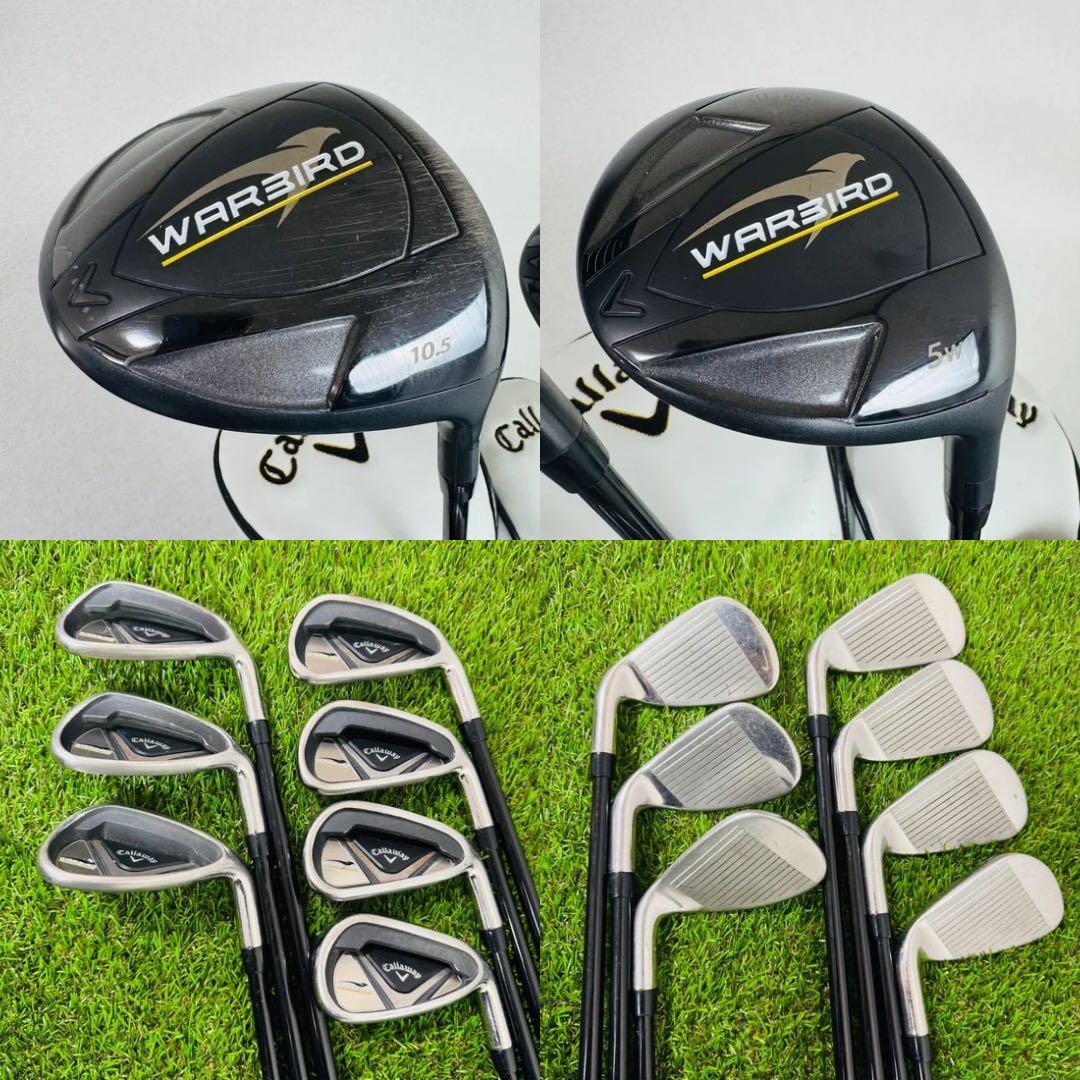 【初心者男性向け】キャロウェイ WARBIRD ゴルフクラブセット