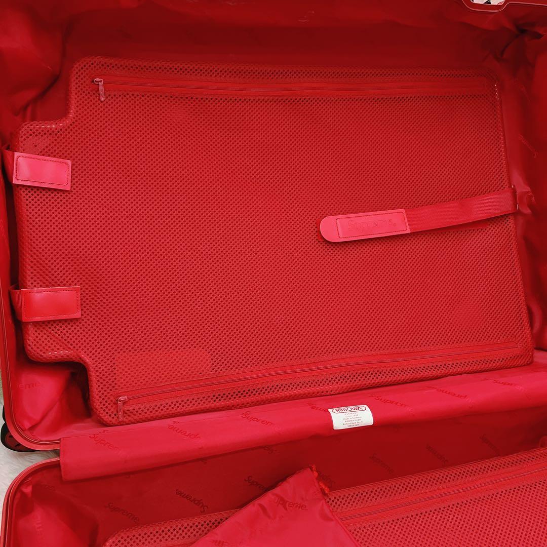 supreme RIMOWA コラボ キャリーケース 82L レッド