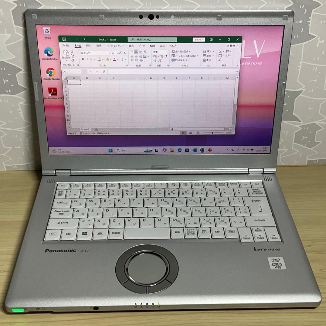 高性能・大画面＞Let's LV9 i5/8G/SSD512G/Office付き