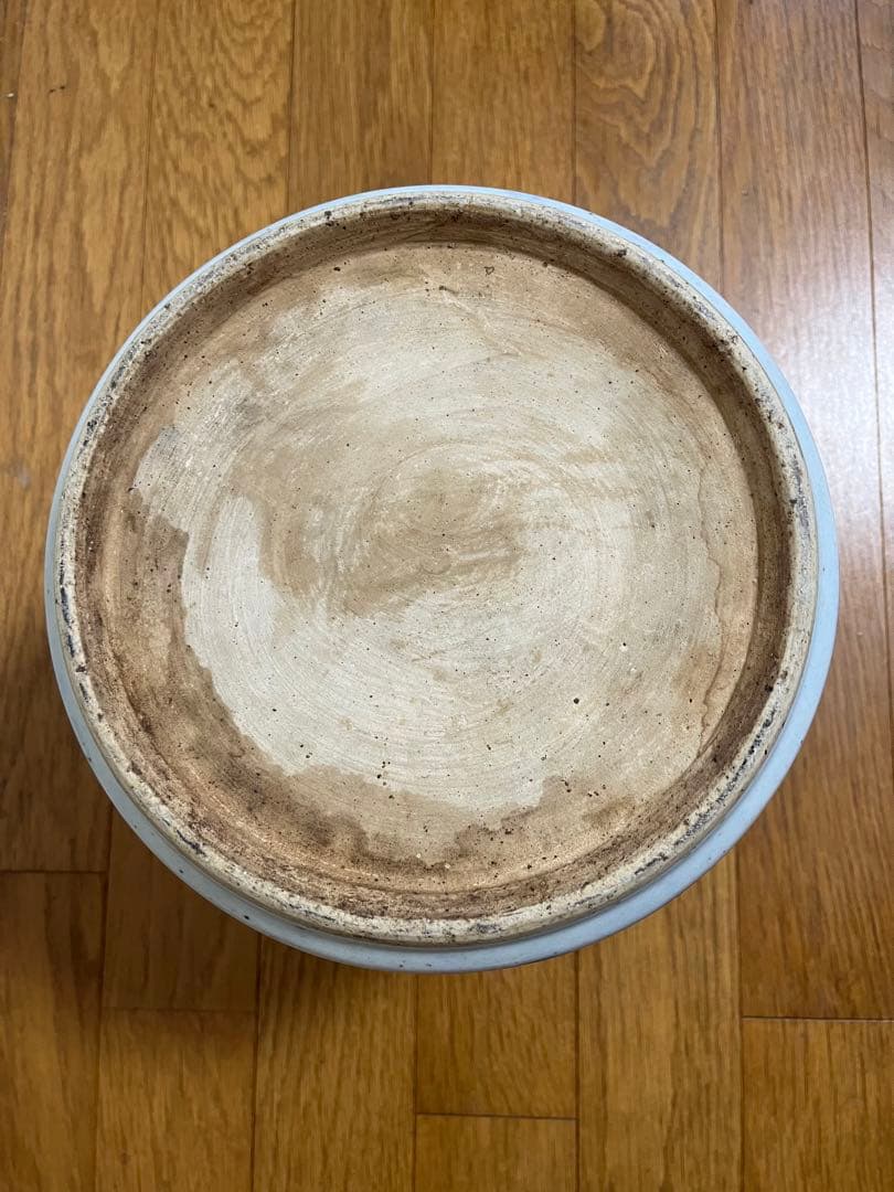 中国清代染付鉢　特大　香炉　筆立　昇龍　縁起物　運気上昇