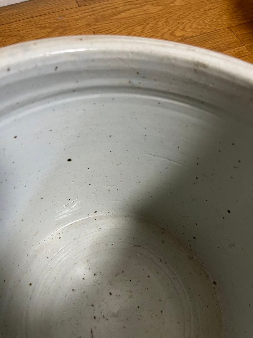 中国清代染付鉢　特大　香炉　筆立　昇龍　縁起物　運気上昇