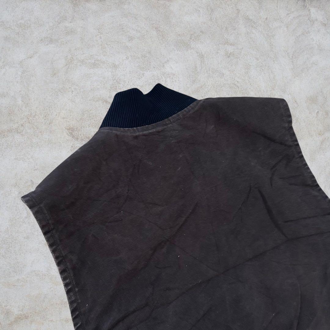『Carhartt』カーハート　ダックベスト　V02-DKB　フェード　ブラウン
