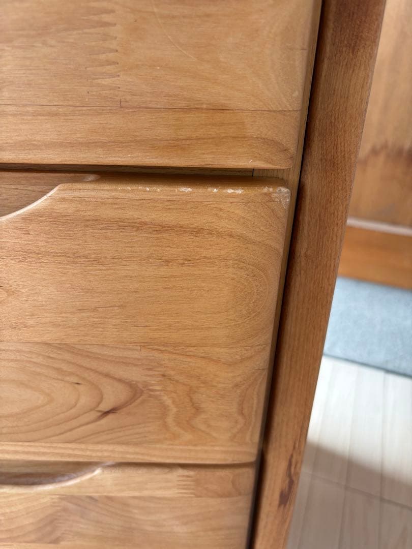 【引取or直配送】ニトリ 木製 チェストラック アルナス2 80 シェルフ