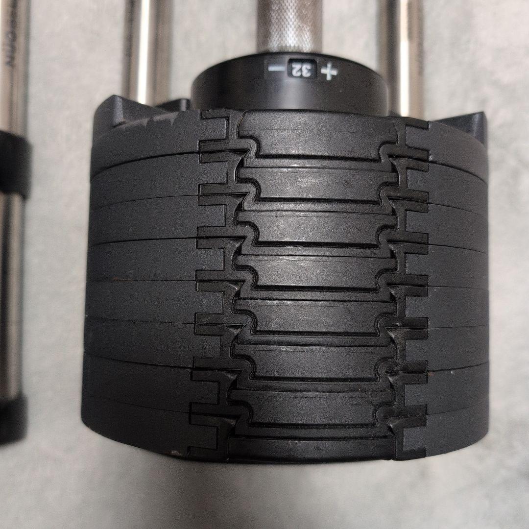 カカお豆：②フレックスベル 32kg / 2kg刻み 可変式ダンベル　1個