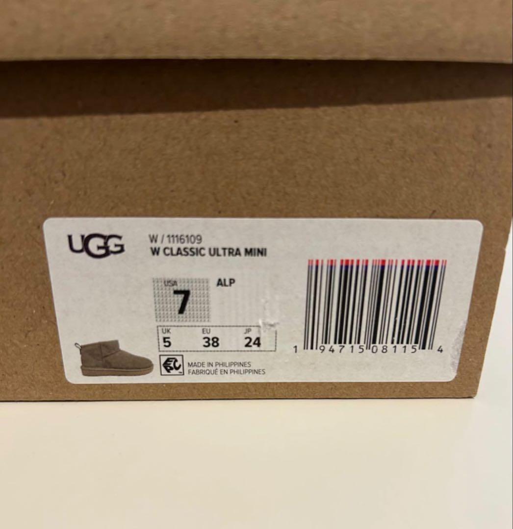 UGG クラシックウルトラミニブーツ24.0cm