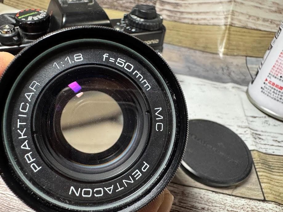 【希少】【旧東ドイツ製レンズ】50㎜ F1.8＋PRAKTICAR BC1 本体