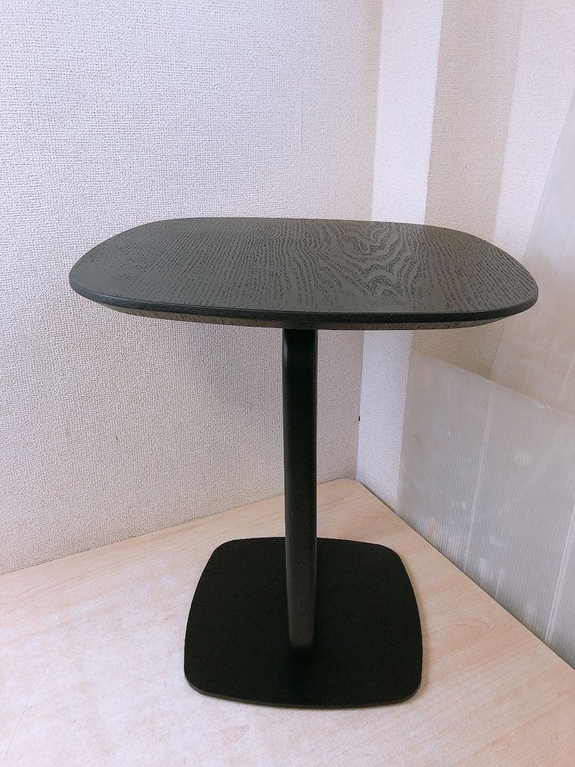 ③未使用★東谷 サイドテーブル ブラック TEC-84BK 机 インテリア家具