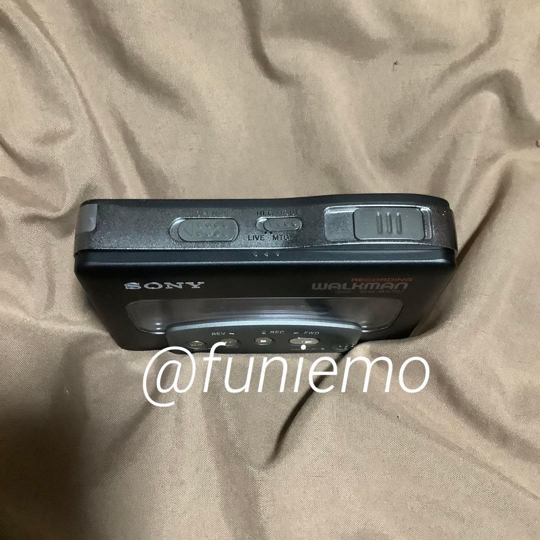 【ジャンク品】SONY WM-RX707レコーディングウォークマン