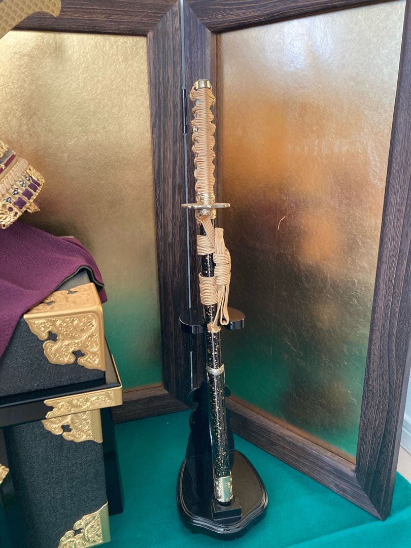 兜飾り一式　端午の節句