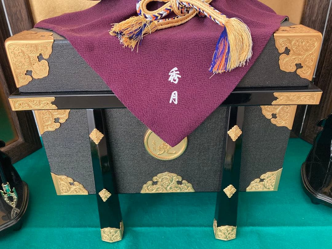 兜飾り一式　端午の節句