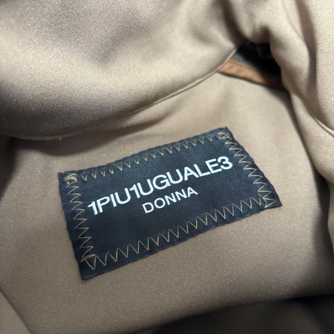 1piu1uguale3 ブルゾン カーキ トラックジャケット ジップ ライン