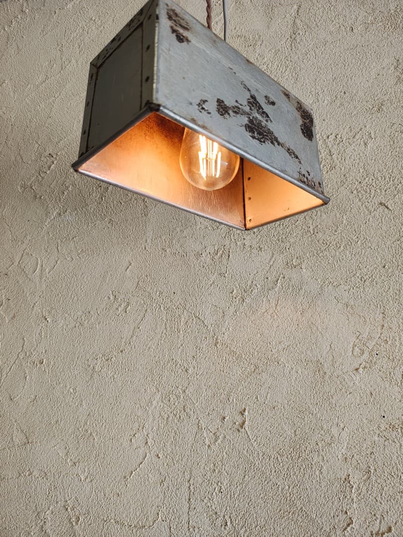 インダストリアル　シーリングライト　古道具　M0193