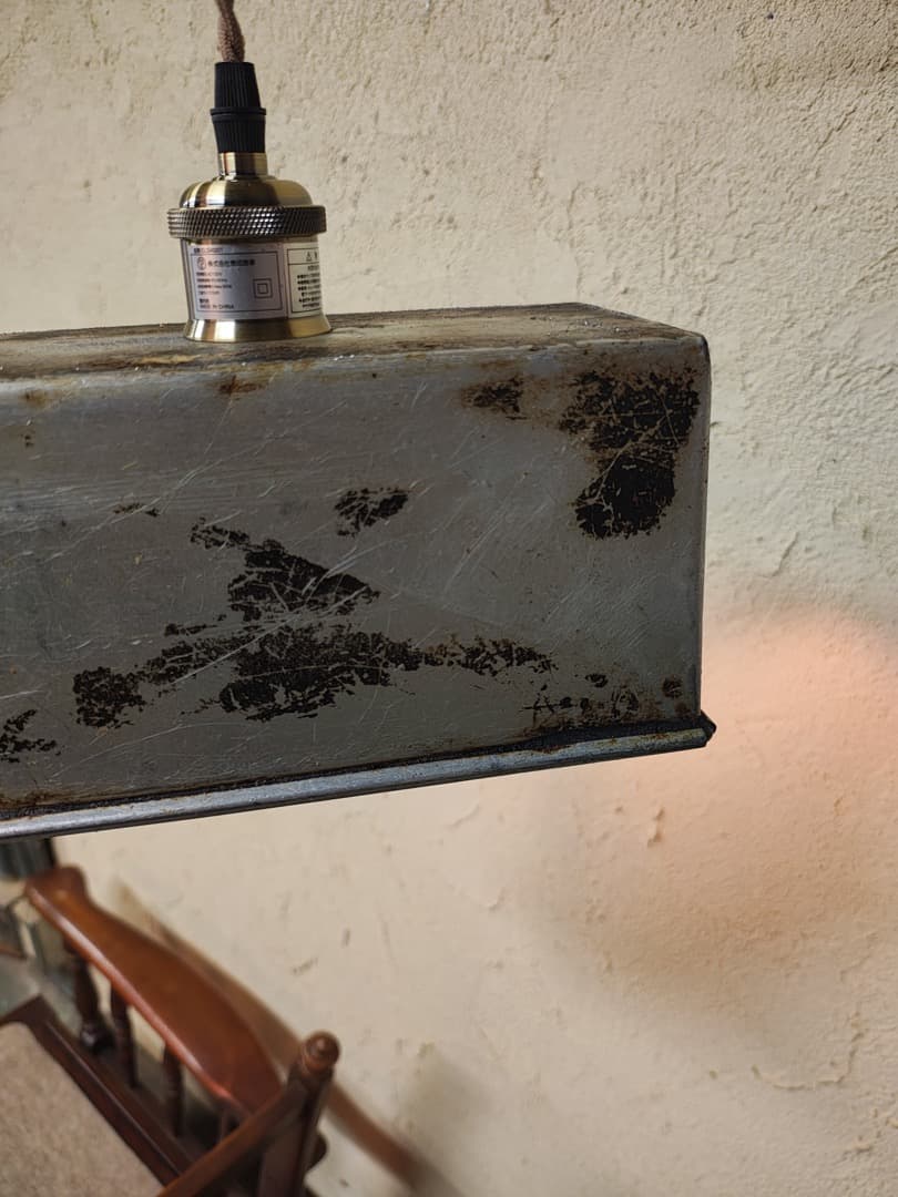 インダストリアル　シーリングライト　古道具　M0193