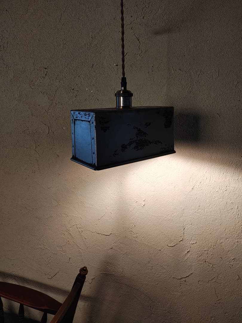 インダストリアル　シーリングライト　古道具　M0193