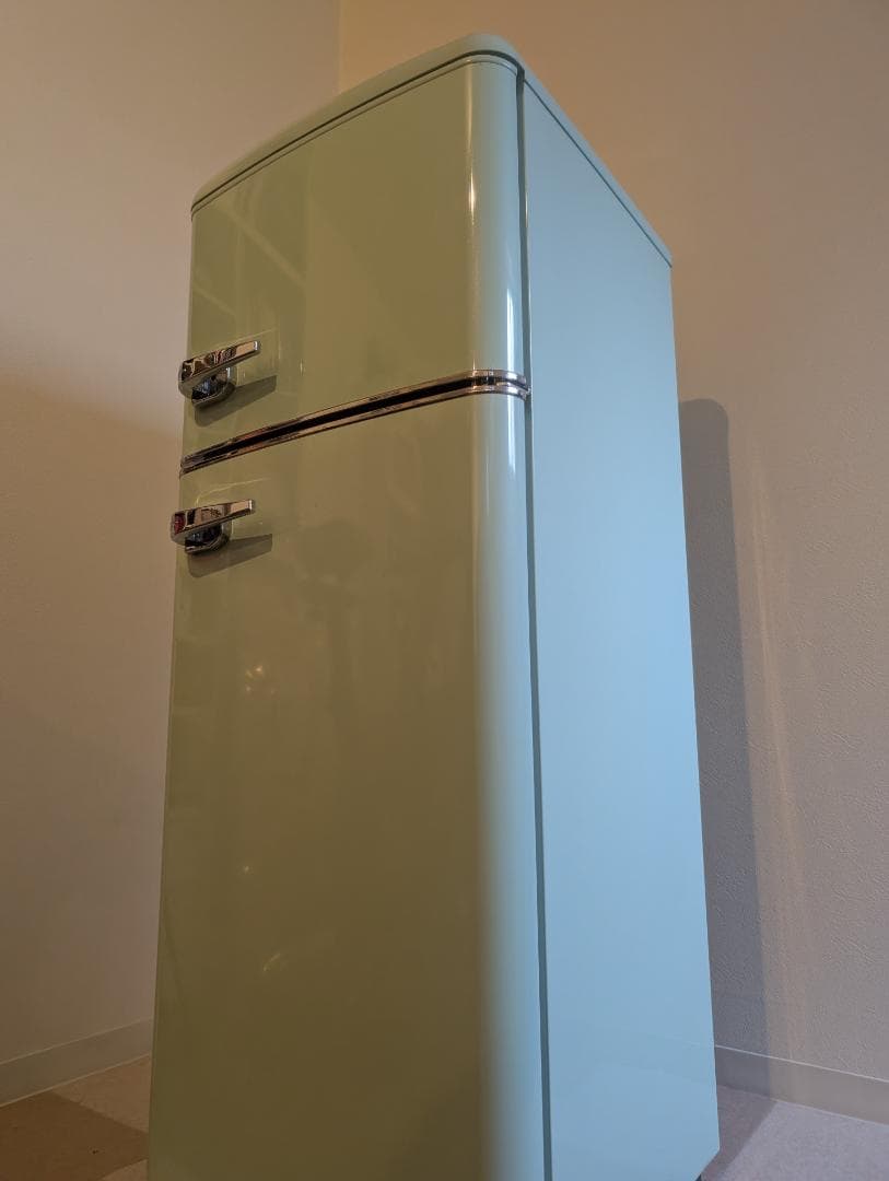 アイリスプラザ 冷蔵庫 PRR-122D-LG（2021年製） 2ドア