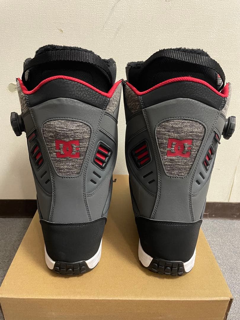 DC JUDGE 2023 スノーボードブーツ グレー/レッド