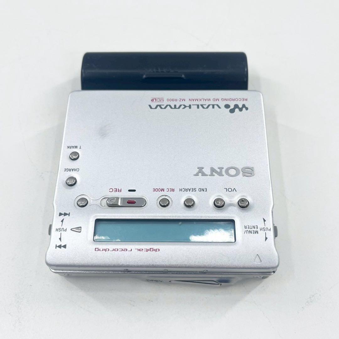 SONY MZ-R900 MDウォークマン 再生確認済み 動作品 単三電池使用可