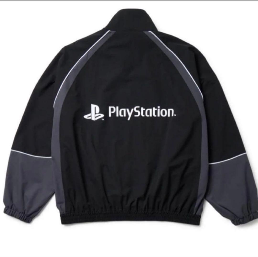 オーバーサイズドパイピングトラックジャケットPlayStation Newera