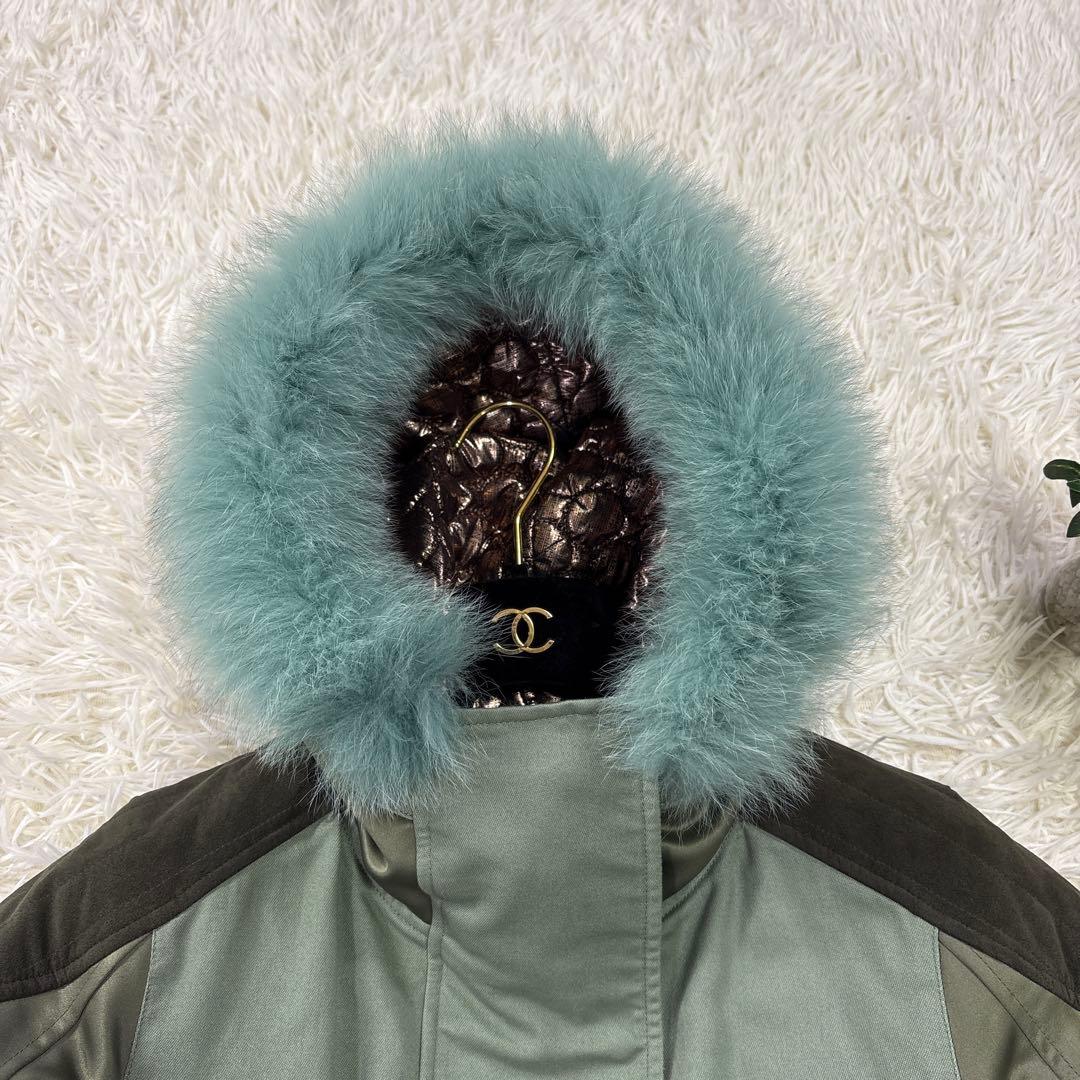 ツモリチサト　モッズコート　アマモール　フォックスファー　キルティングライナー