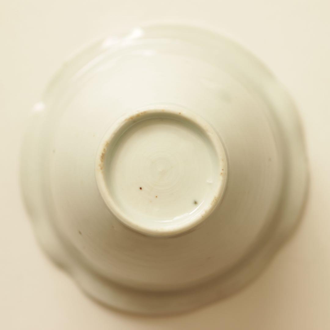 伊万里　古伊万里　江戸　中期　白磁　輪花　向付