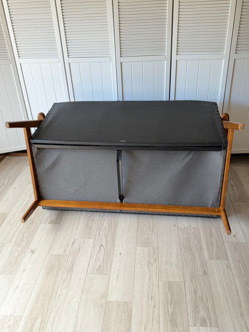 boys カリモク Kチェア ブラック 2P 2人掛け ソフトレザー