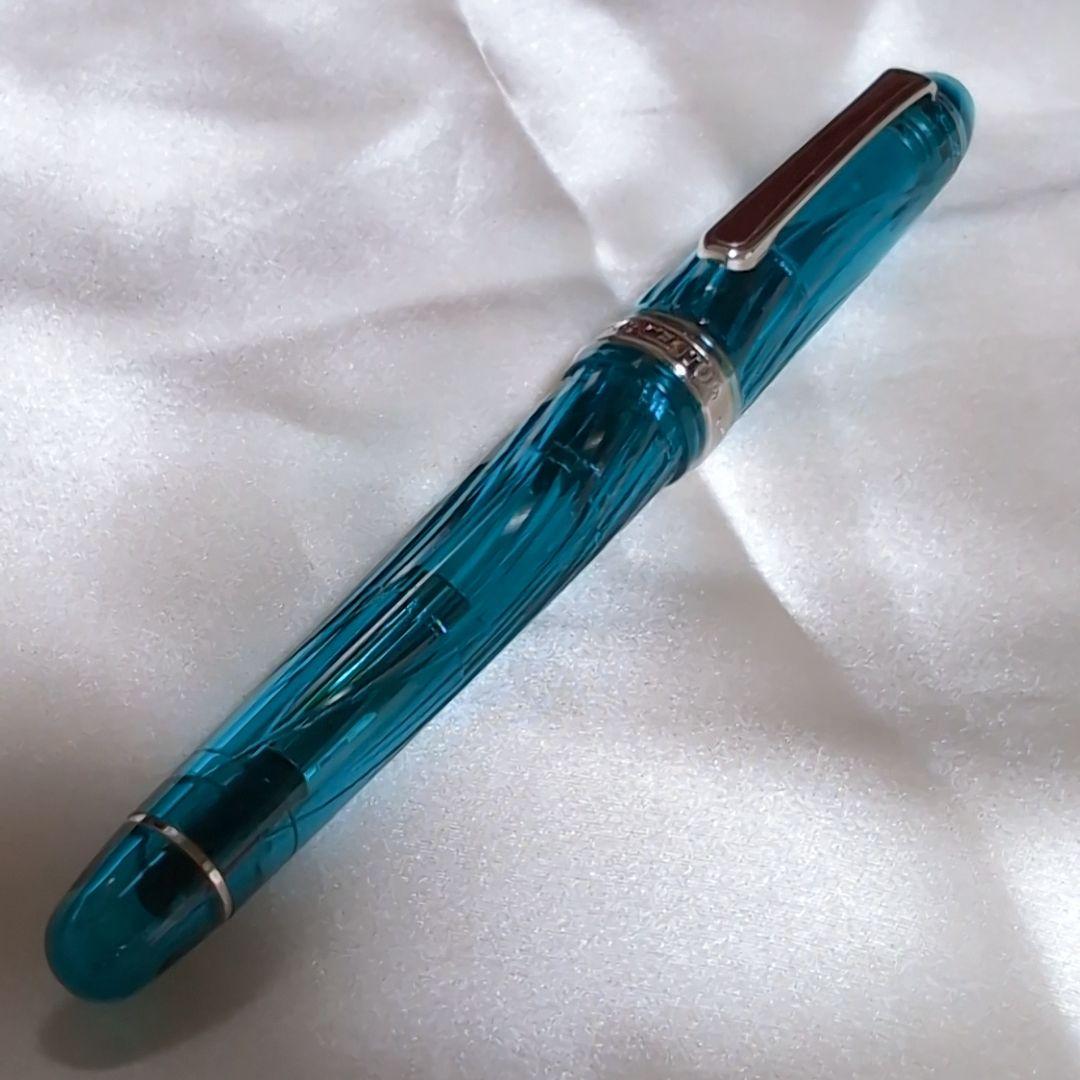 【綺麗♪】 プラチナ 万年筆 3776 センチュリー 富士旬景 薫風 超極細字