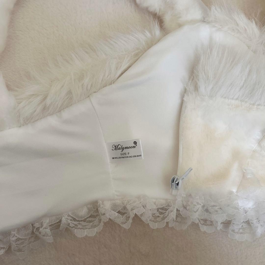 Malymoonふわふわメレンゲリボンキャットサンタ