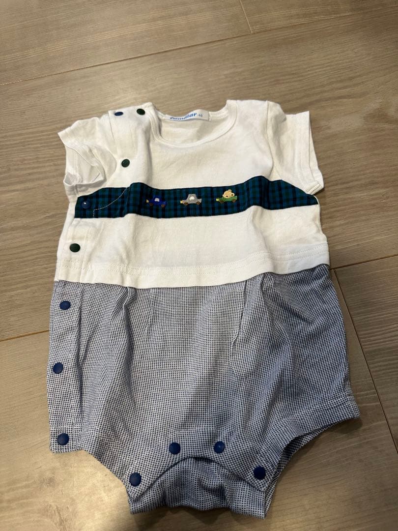 ぽ*ぽ様 familiar ベビー服2枚　おまけ