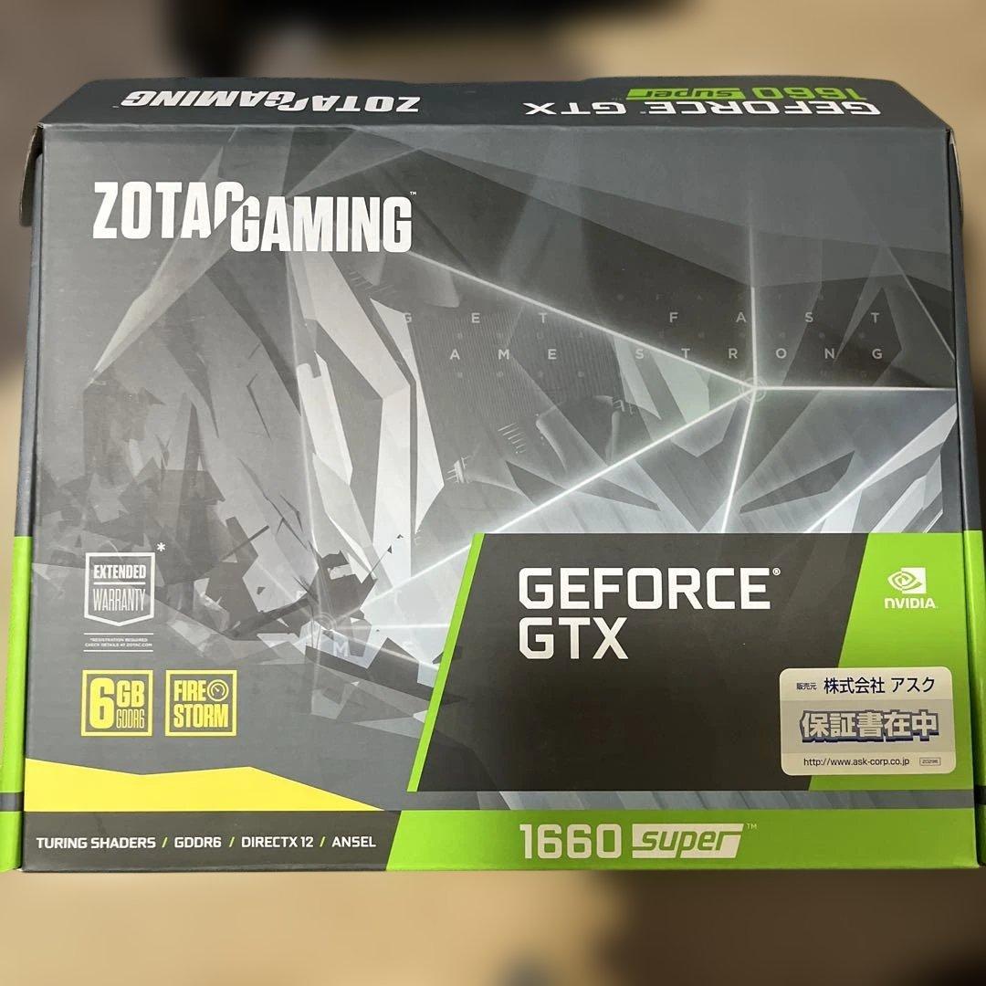 グラフィックボード・グラボ・ビデオカード ZOTAC GAMING GeForce GTX 1660 Super