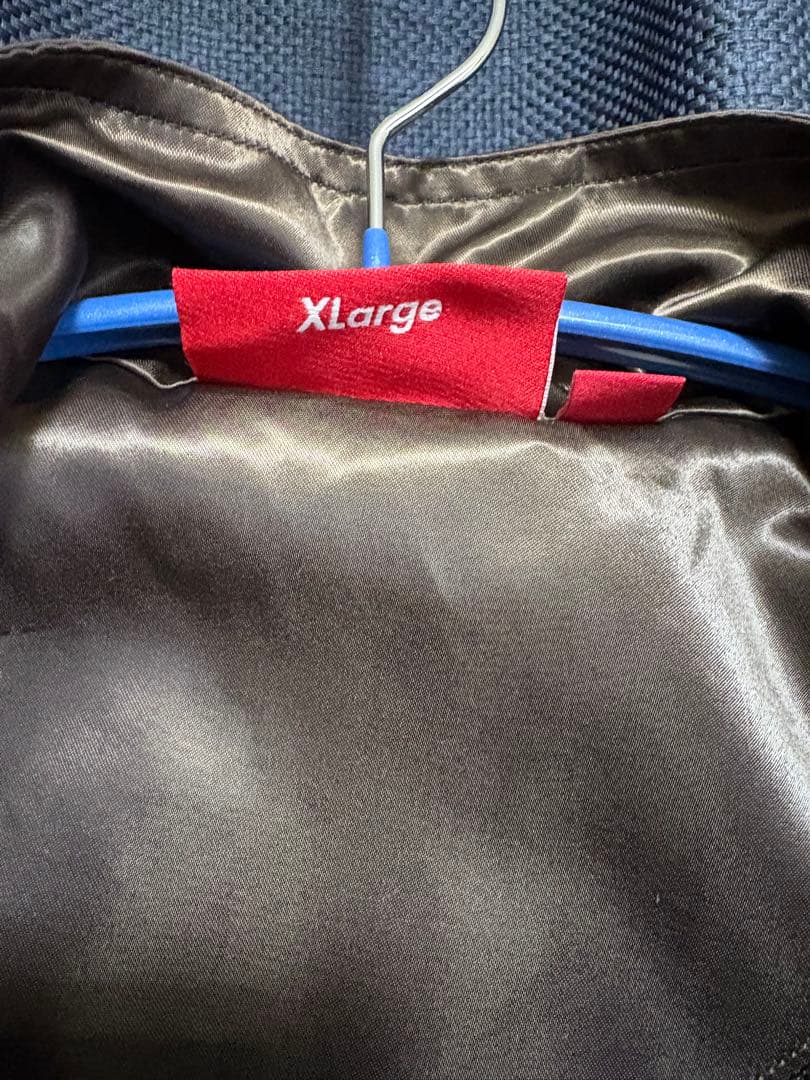 か*す様 XL Supreme Satin Hooded Track Jacke