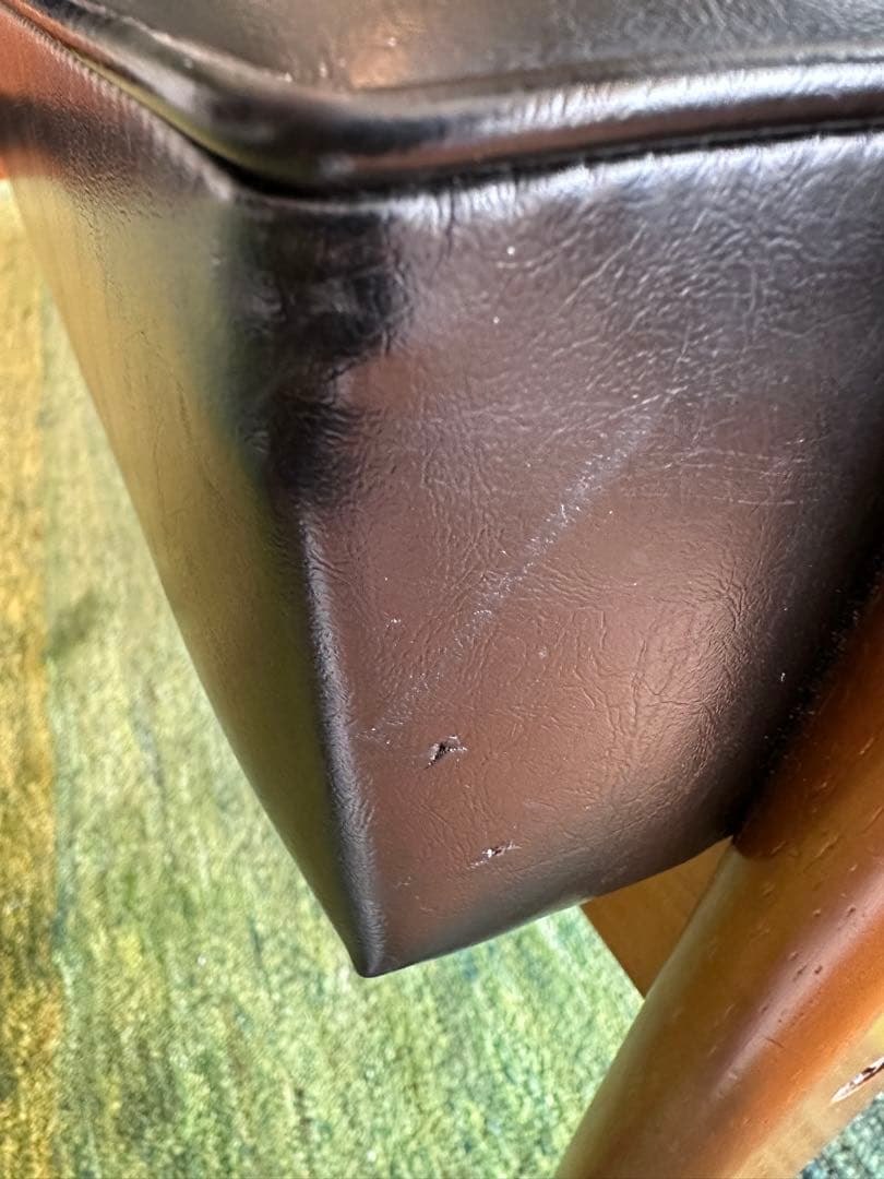 【がわしん】カリモク60 Kチェア2シーター/スタンダードブラック