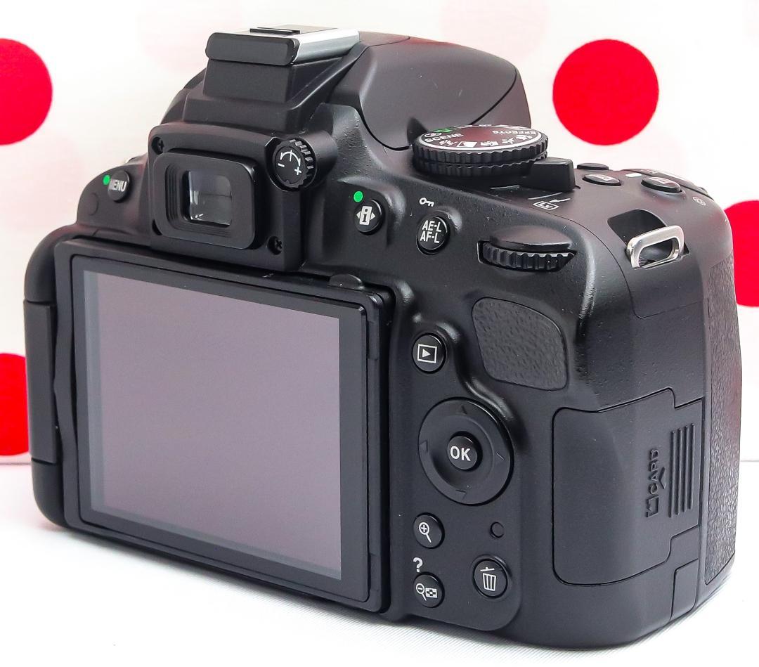 ニコン Nikon D5100❤スマホ転送OK❤一眼レフカメラ❤自撮りができる