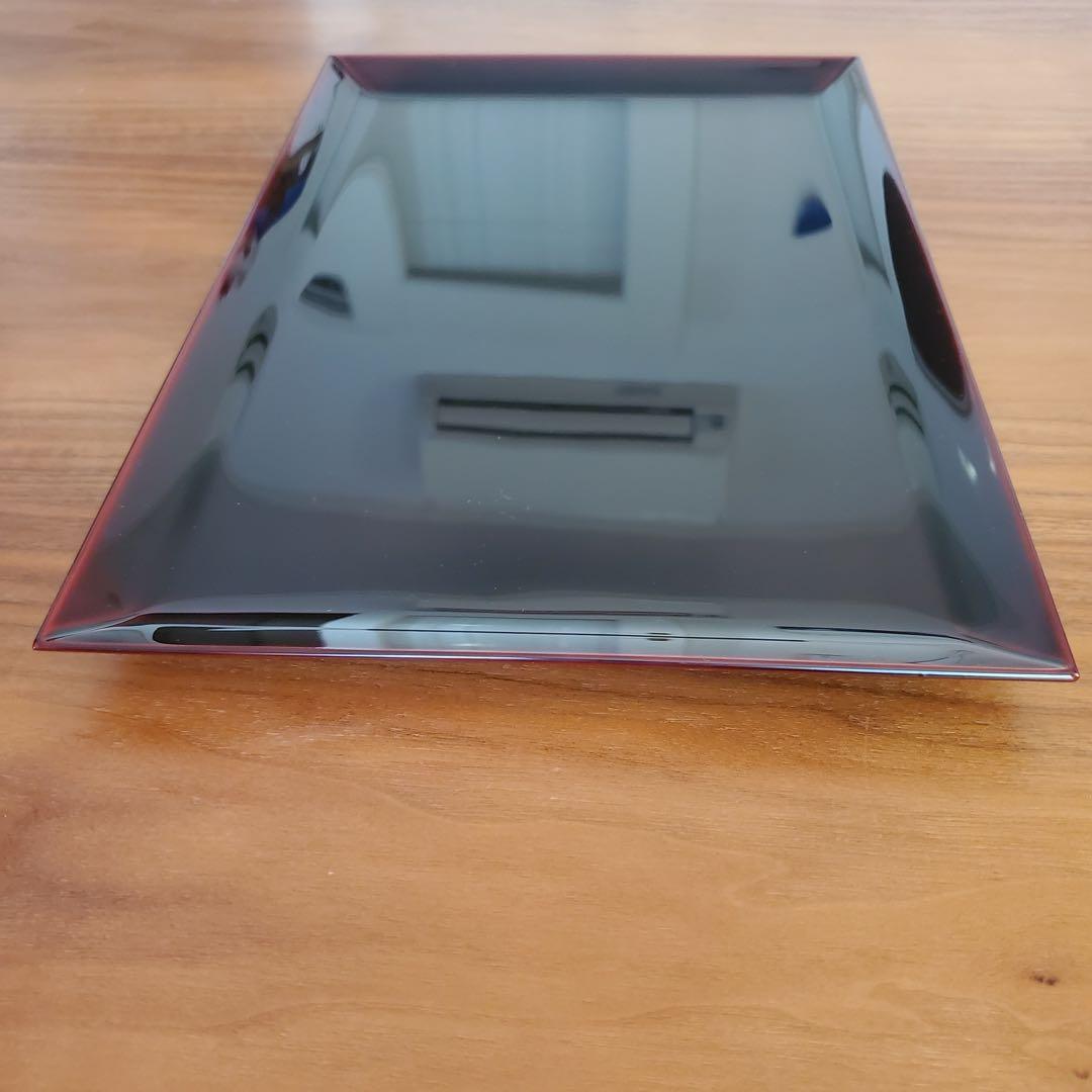 【新品未使用】点心盆　5客　溜塗　輪島塗　慶塚　トレー