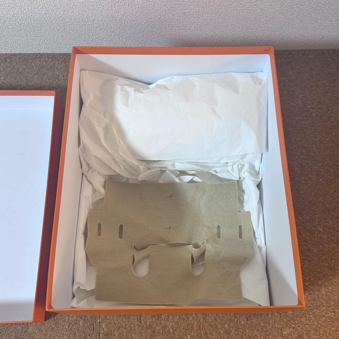 【極美品】HERMES エルメス　バーキン25 空箱　保護用包み紙付き